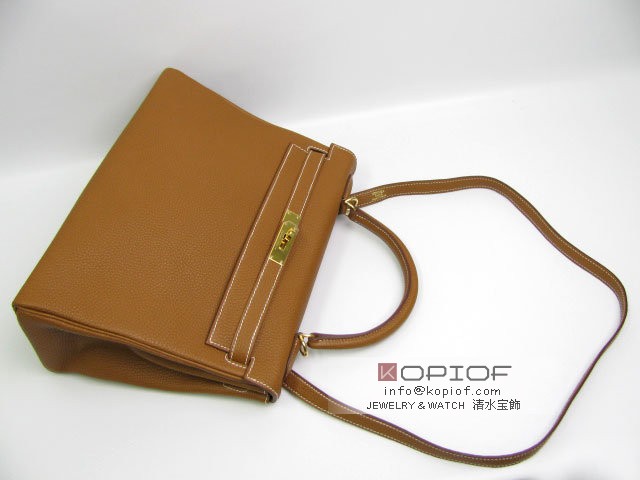 エルメス ケリー スーパーコピー32(内縫い)トリヨンクレマンス ゴールド(金具:ゴールド) her308